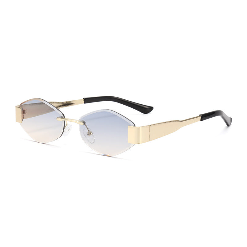 Women's fashionable sunglasses with elegant octagonal frame and UV protection Bowlift