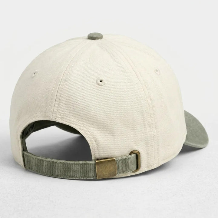 Women's stylish cotton cap with embroidered lettering Bowlift
