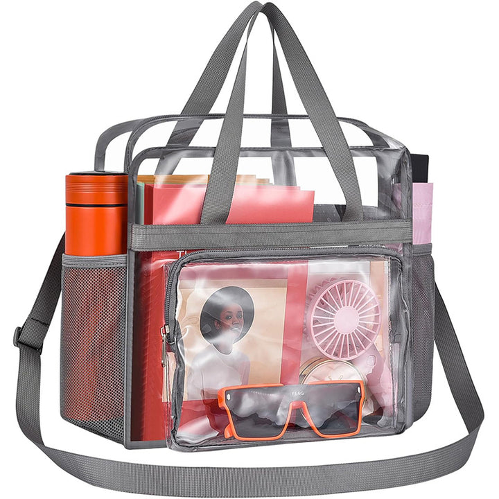 Transparent and Spacious Tote Bag Bowlift