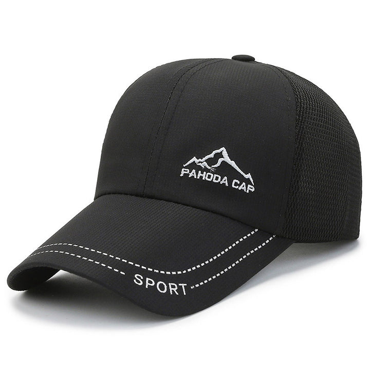 Women Sporty Breathable Mesh Cap Bowlift