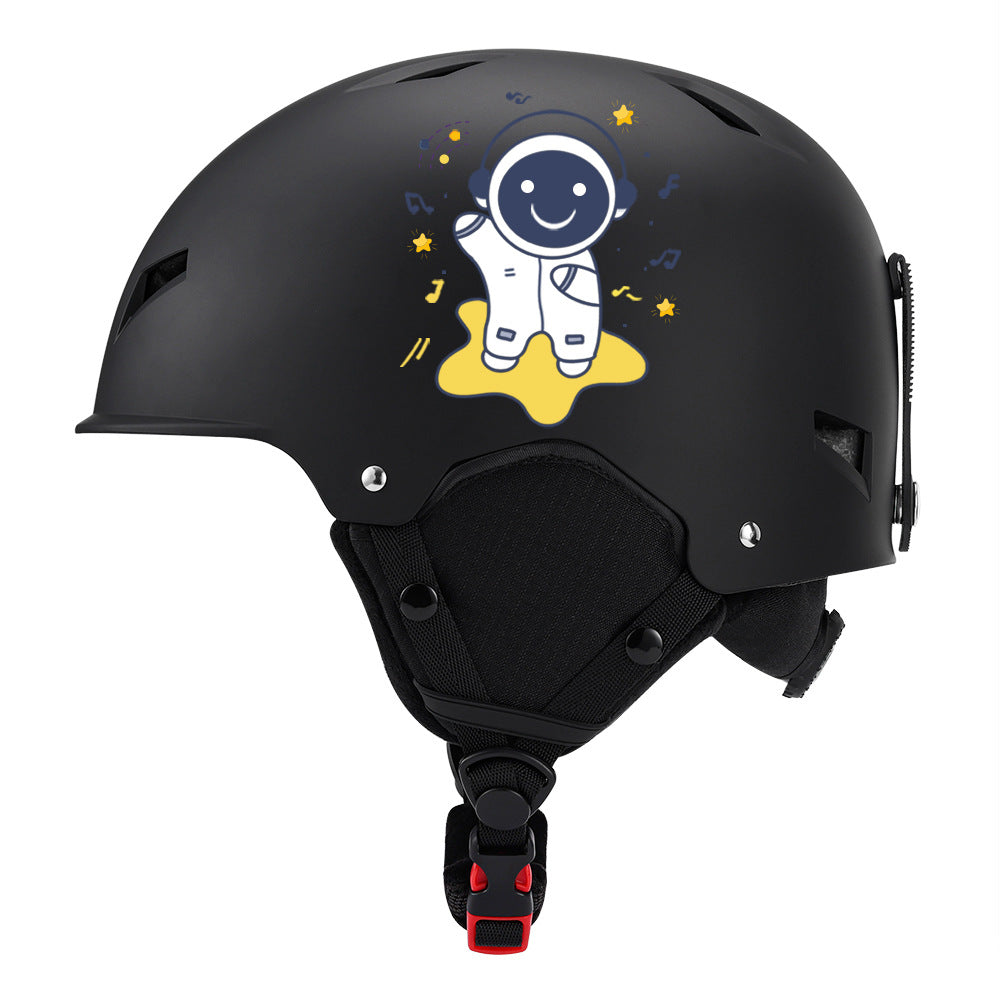 Cartoon-Themed Safety Helmet Bowlift
