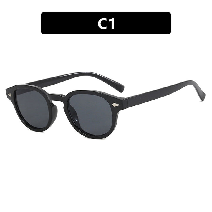Women's round sunglasses with elegant design and UV protection Bowlift