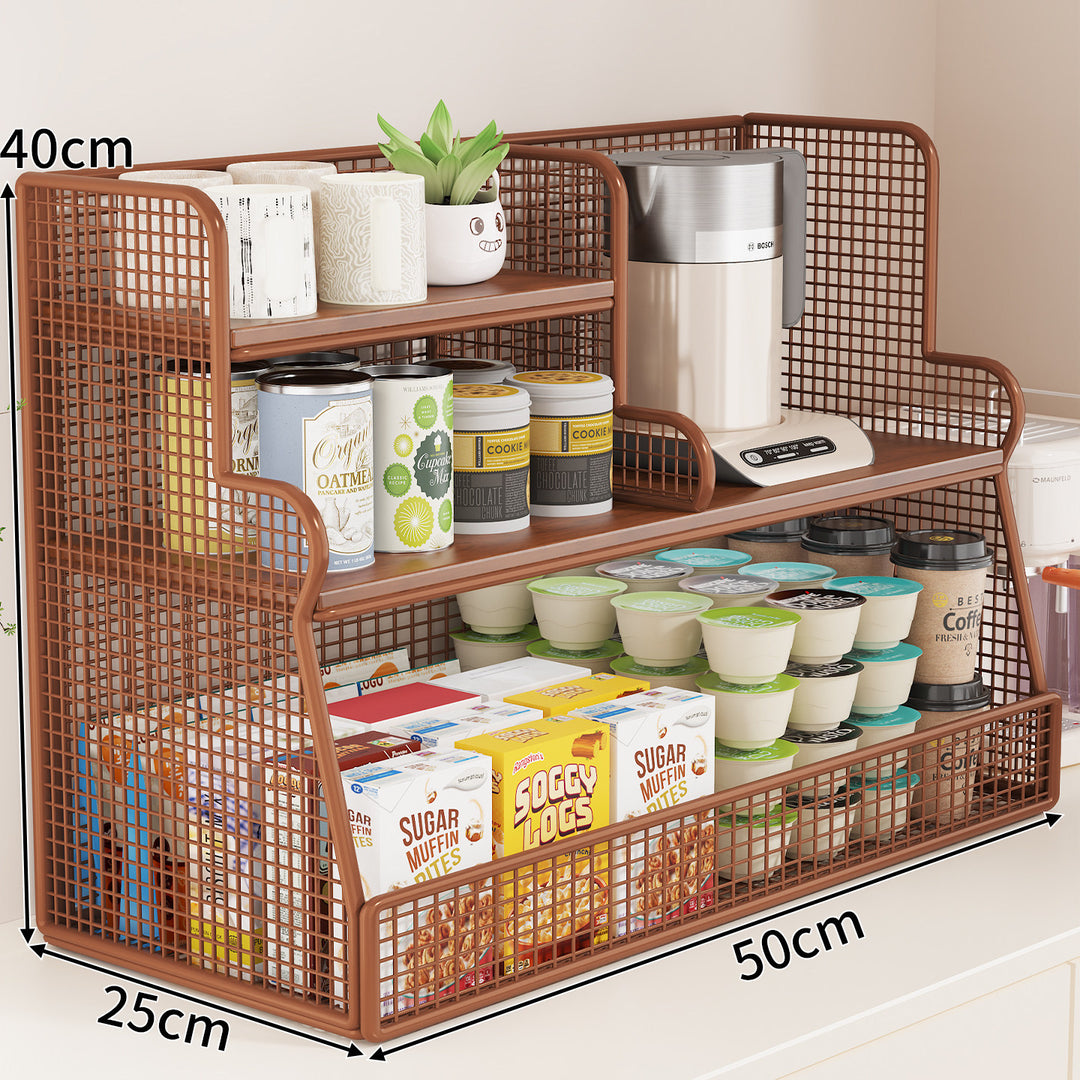 Multi-Tier Kitchen Shelf Organizer Bowlift