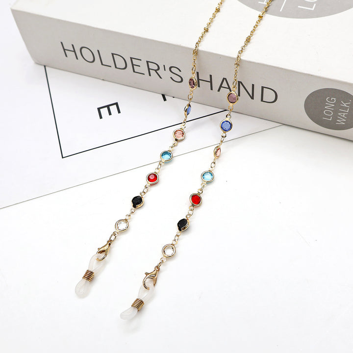 Colorful Beaded Eyewear Chain Bowlift