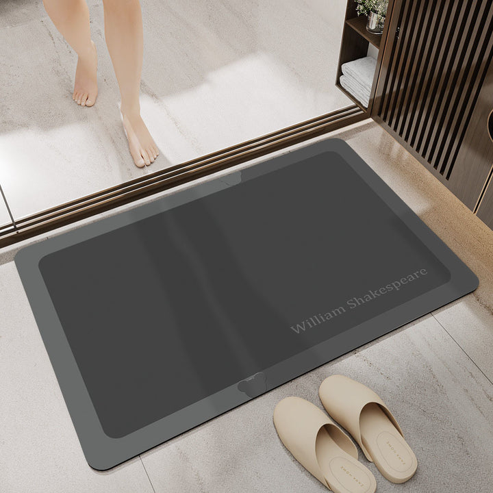 Luxurious Textured Bath Mat Bowlift