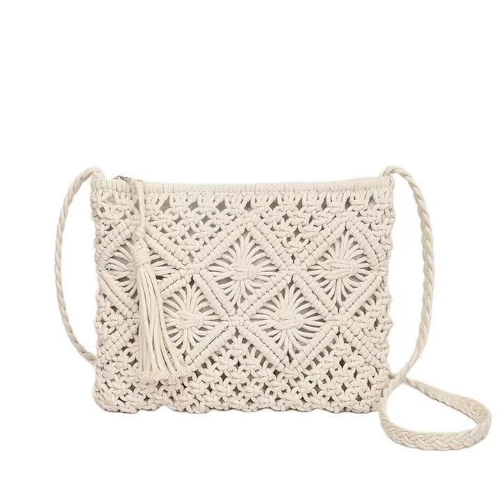 Stylish Macrame Shoulder Bag Bowlift
