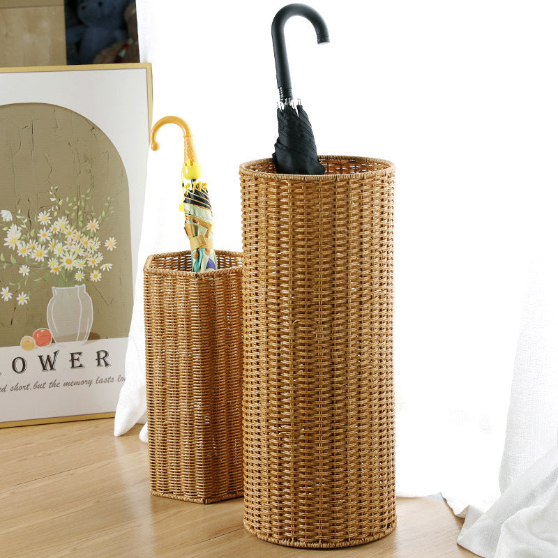 Hexagonal Decorative Wicker Storage Container Bowlift