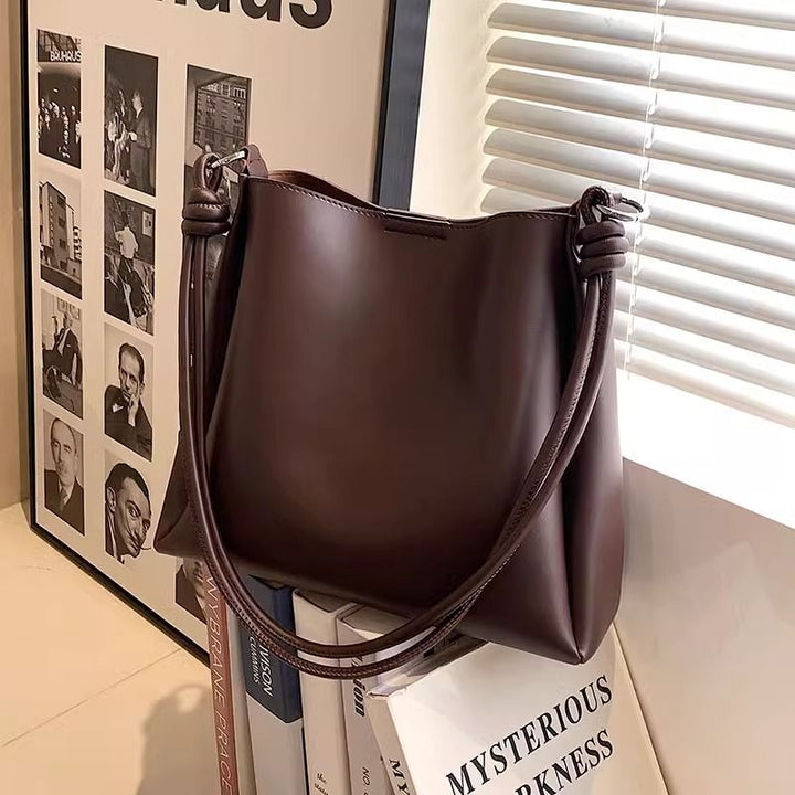 Premium Leather Slouchy Tote Bowlift