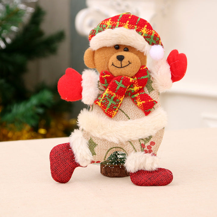 Cute Holiday Snowman Ornament Bowlift