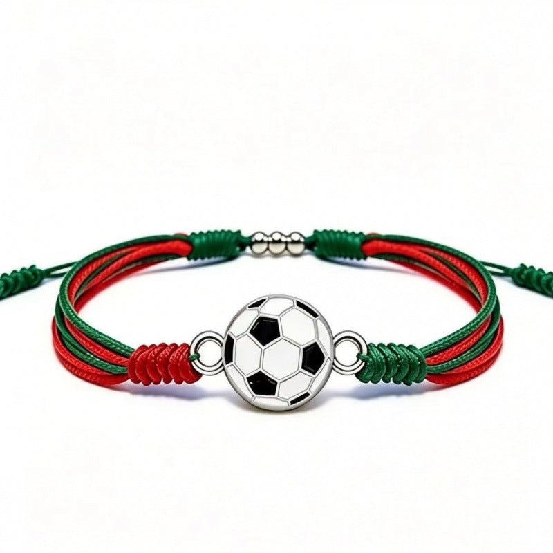 Sports-Themed Adjustable Bracelet Bowlift