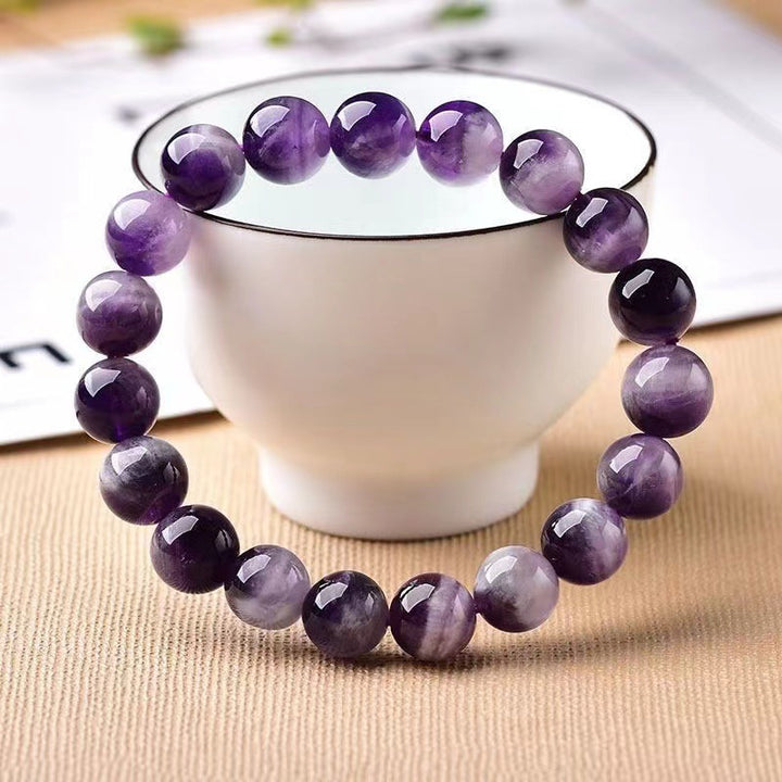 Handmade Amethyst Gemstone Bracelet Bowlift