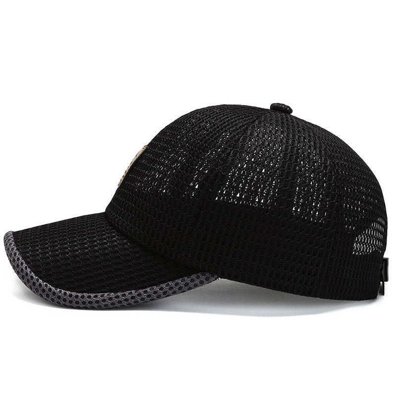 Women's Breathable Mesh Sport Cap Bowlift