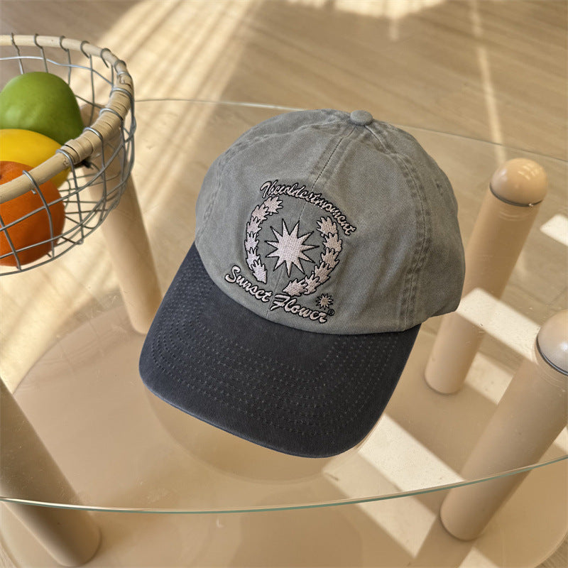 Women's Embroidered Cotton Baseball Cap Bowlift 1783922608