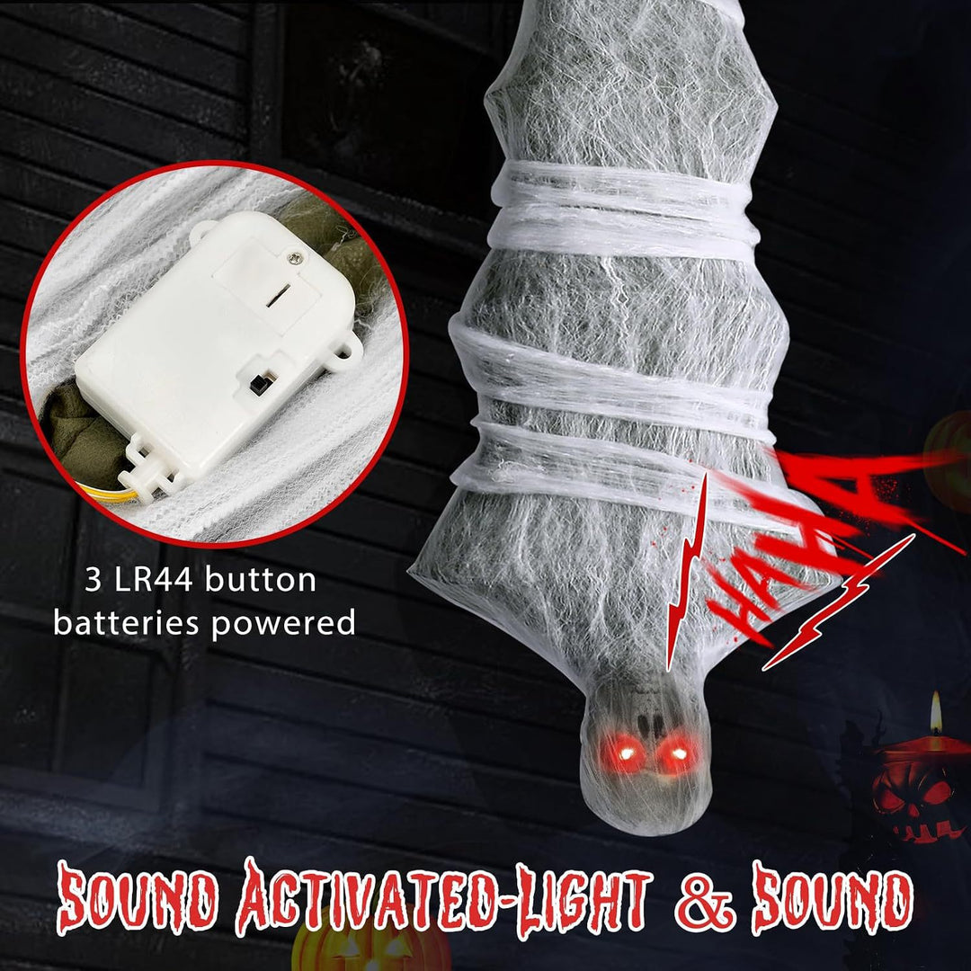 Sound-Activated Ghost Decoration Bowlift