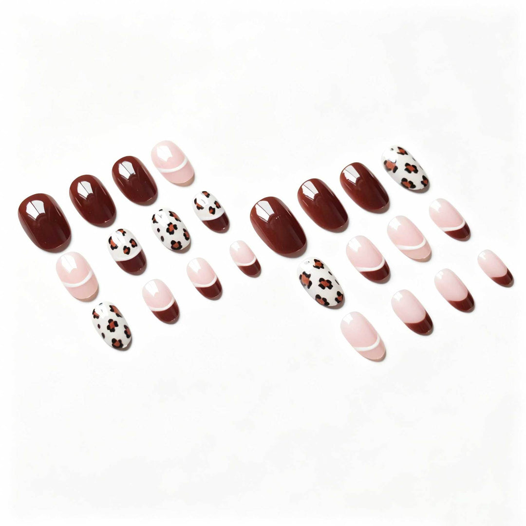 Wild Animal Print Nail Art Set