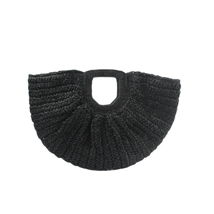 Handcrafted Macrame Bag with Structured Design Bowlift