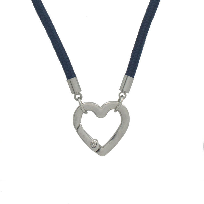 Contemporary Heart-Shaped Necklace Bowlift