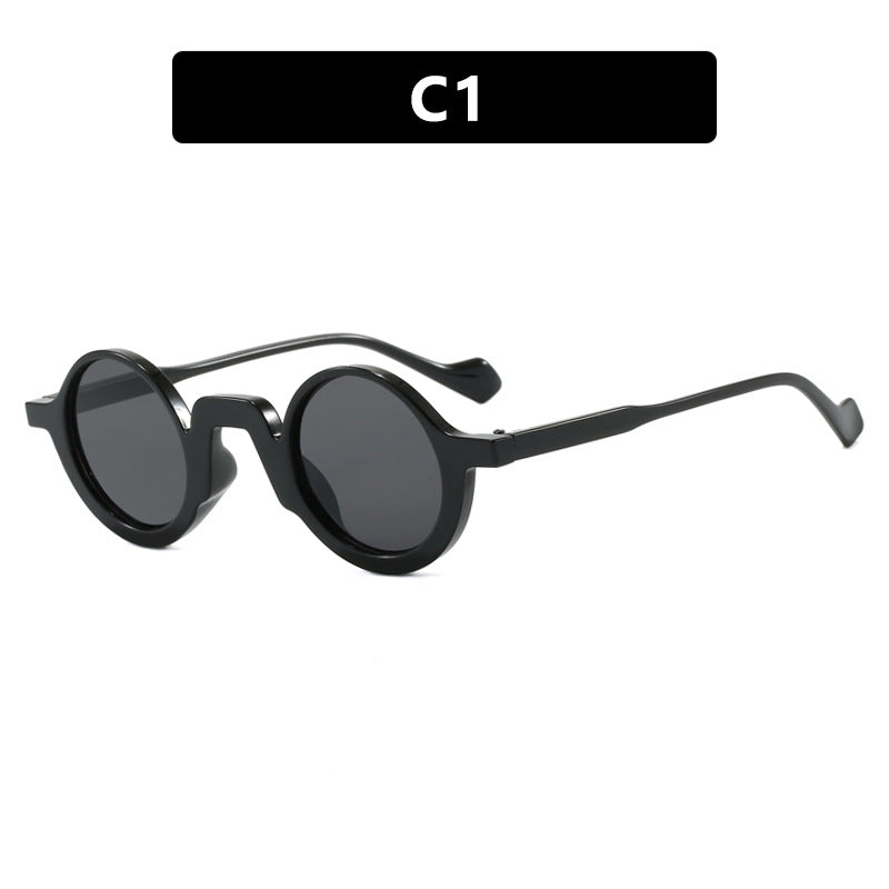 Women's round sunglasses with innovative design and UV protection Bowlift