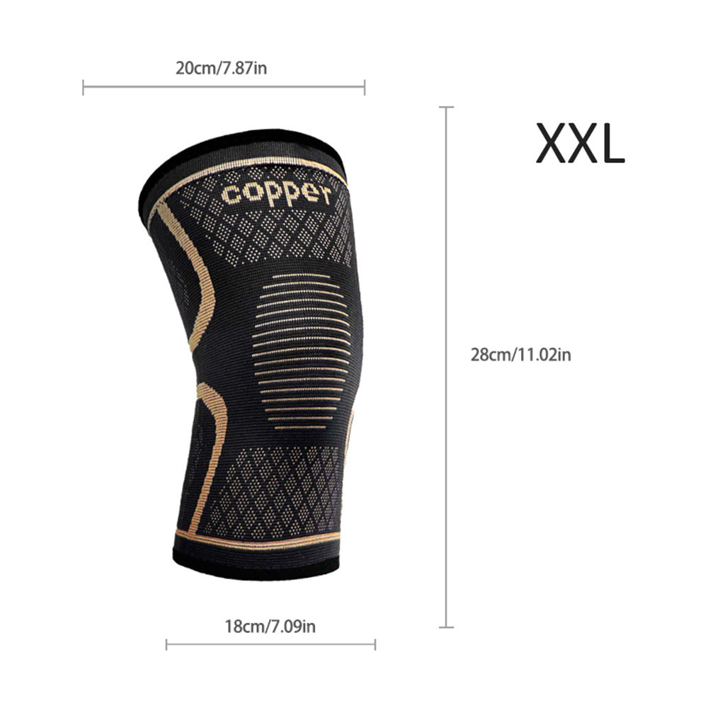 Copper Infused Knee Compression Sleeve Bowlift