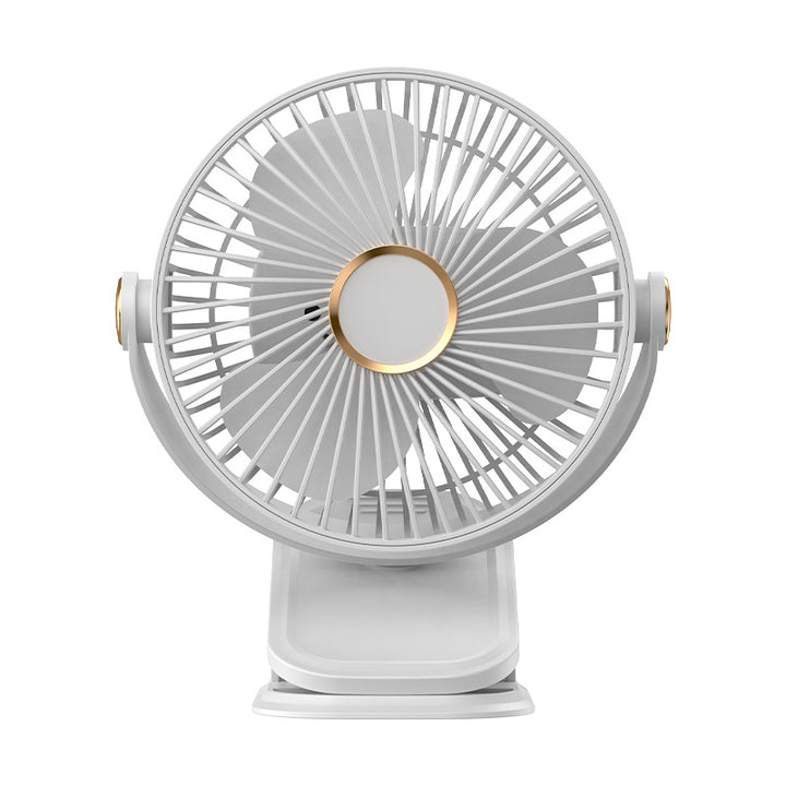 Women's portable table fan with adjustable tilt angle and low noise level Bowlift
