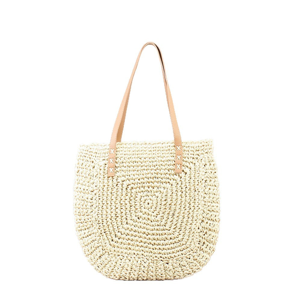 Large Braided Shopper Made of Natural Material Bowlift