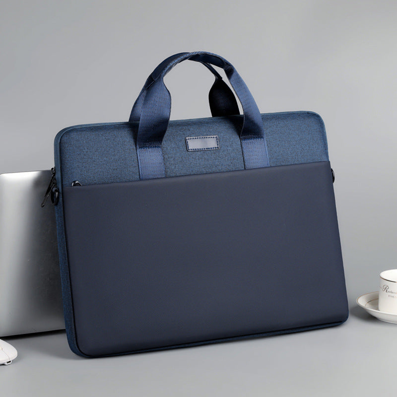Professional Multi-Compartment Laptop Briefcase Bowlift