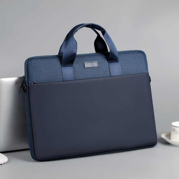 Professional Multi-Compartment Laptop Briefcase Bowlift