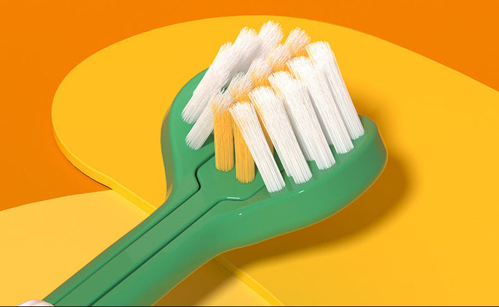 Triple-Sided Soft Bristle Toothbrush Set Bowlift