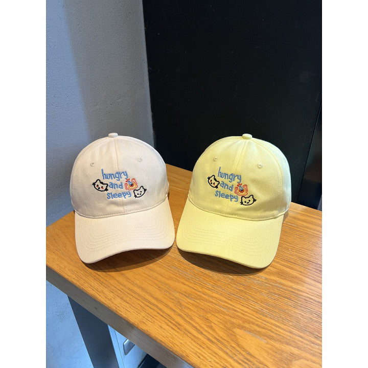 Unisex Embroidered Fun Message Cap Bowlift
