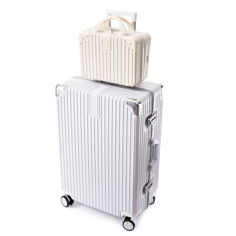 Dual-Layer Hard-Shell Luggage Set Bowlift