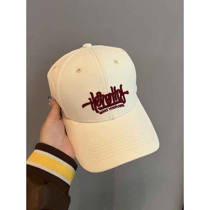 Men's Adjustable Embroidered Cap Bowlift