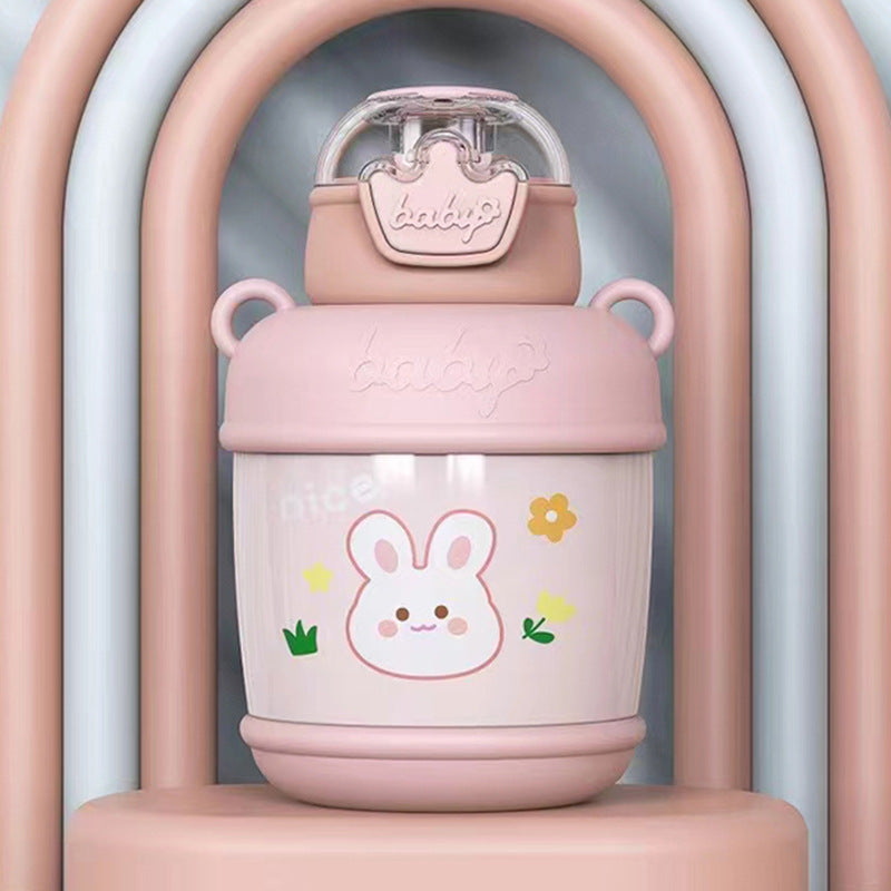 Child-friendly water bottle with cheerful duck motif Bowlift