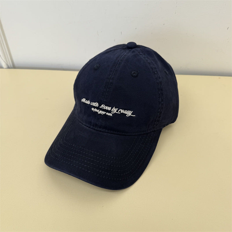 Women's Casual Cotton Baseball Cap Bowlift