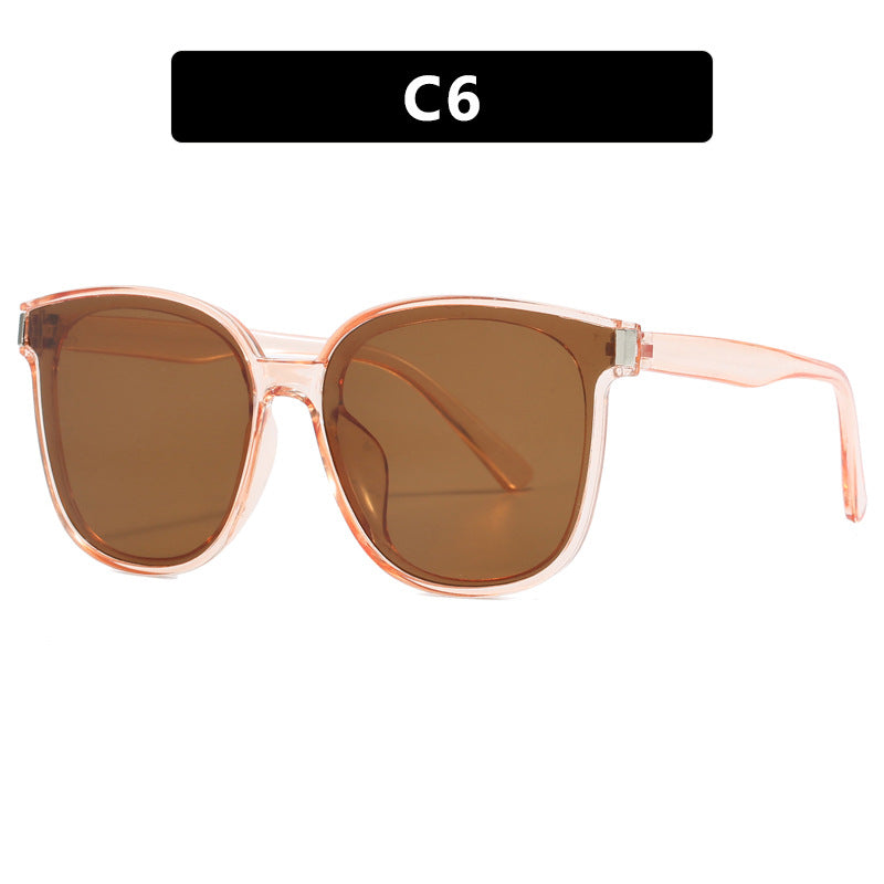 Women's stylish sunglasses with high-quality, transparent plastic frame Bowlift