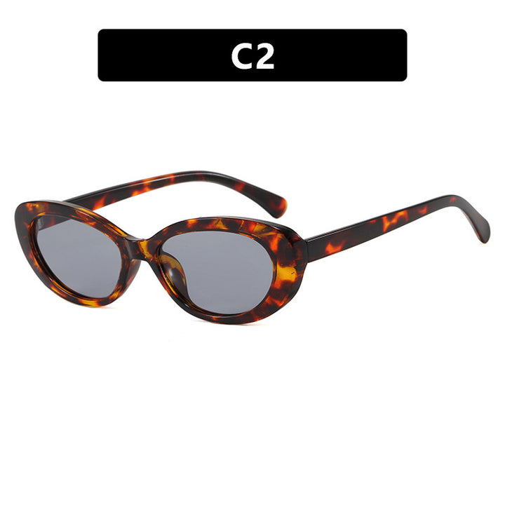 Women's fashionable cat-eye sunglasses with UV protection and elegant frame Bowlift