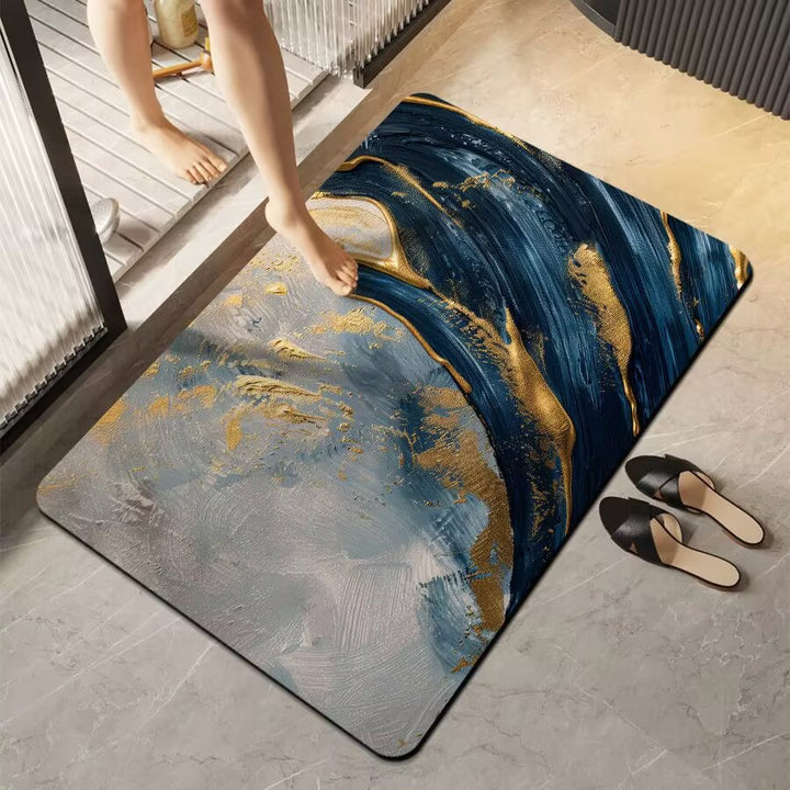 Luxurious Marble Finish Mat Bowlift