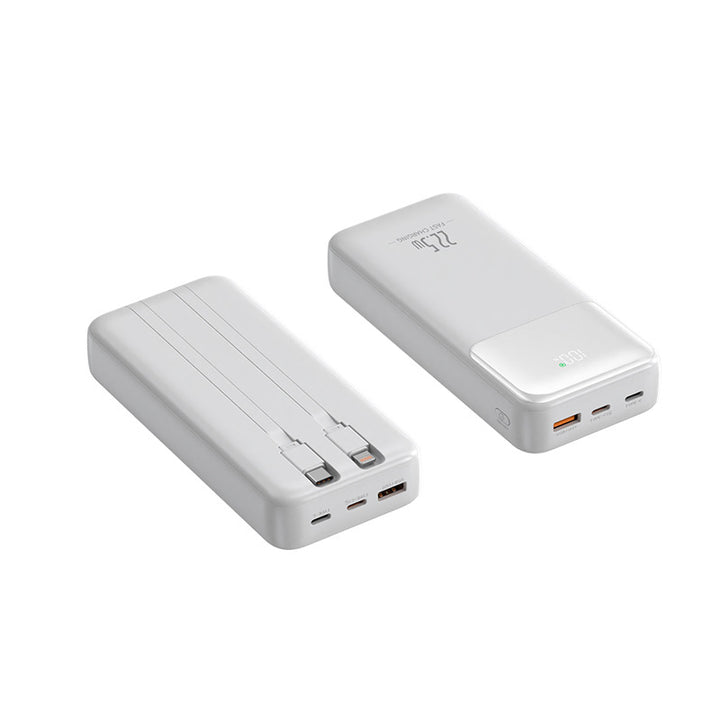 Portable power bank with USB-C and fast charging function Bowlift