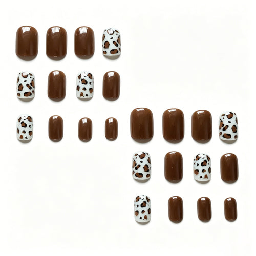 Leopard Print Nail Art Kit