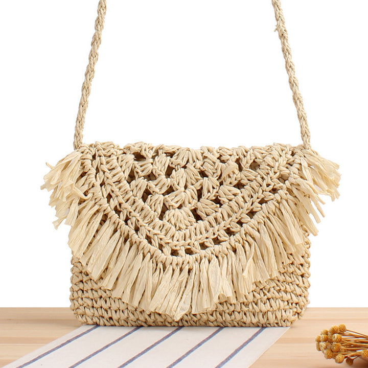Fringe design handbag Bowlift