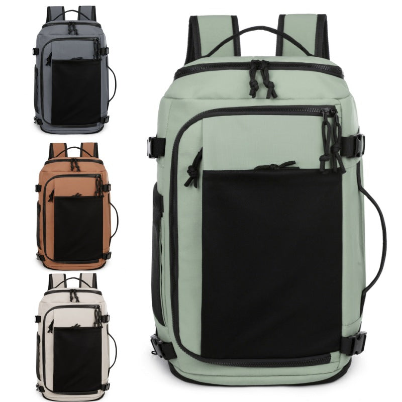 High-Capacity Multi-Compartment Travel Backpack Bowlift