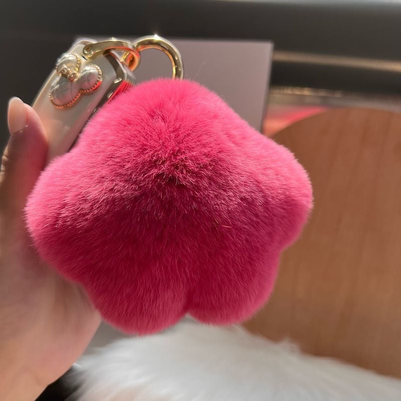 Plush Paw Keychain Accessory Bowlift