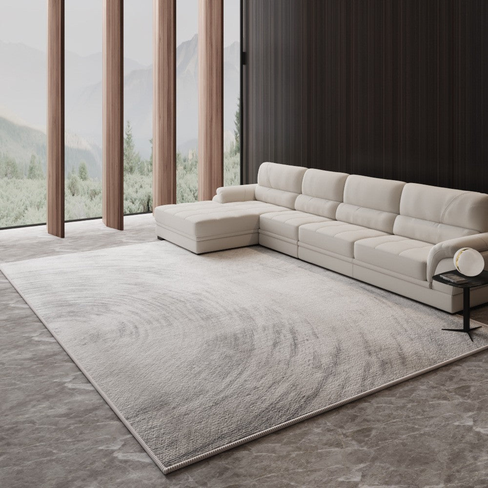 Contemporary Geometric Design Bowlift Rug