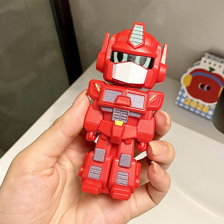 Toy robot with movable joints and detailed design Bowlift