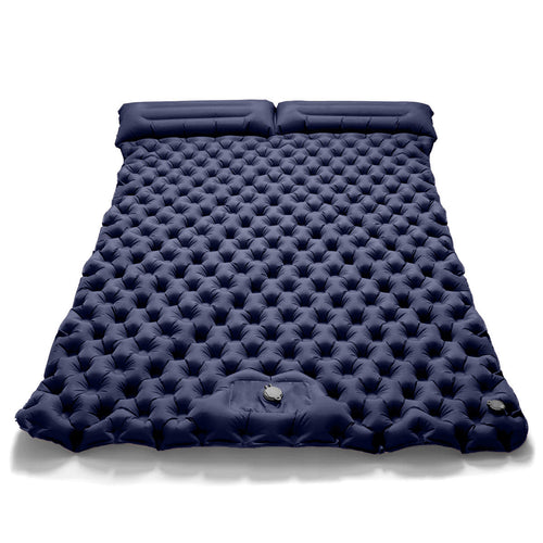Inflatable Comfort Mattress with Ergonomic Headrest Bowlift