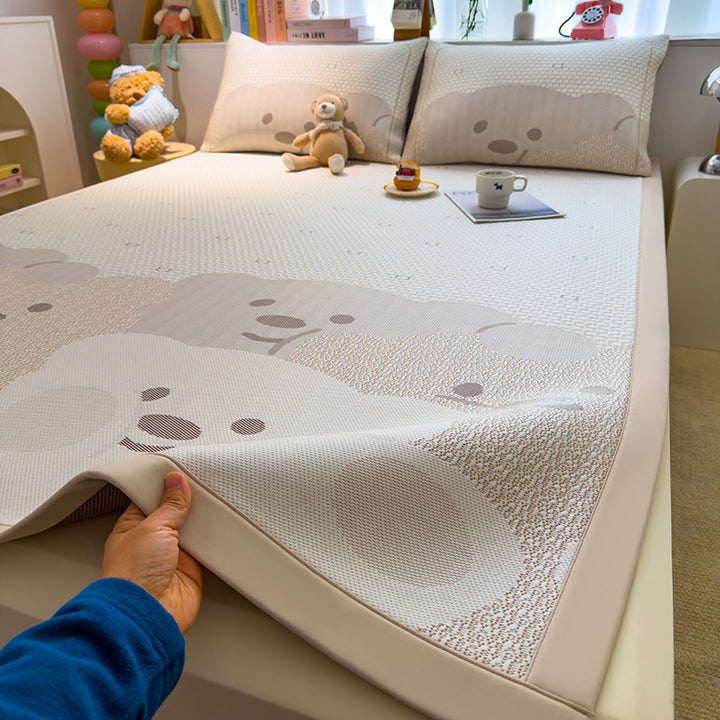 Playful Rainbow Mattress Protector