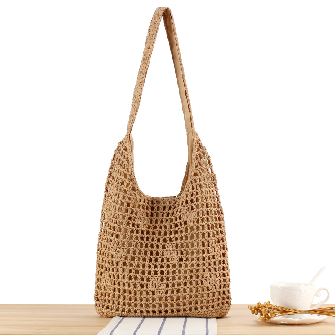 Handbag Made of Handwoven Natural Material Bowlift