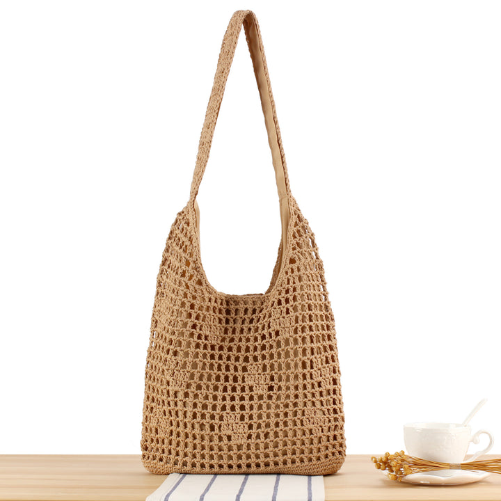 Handbag Made of Handwoven Natural Material Bowlift