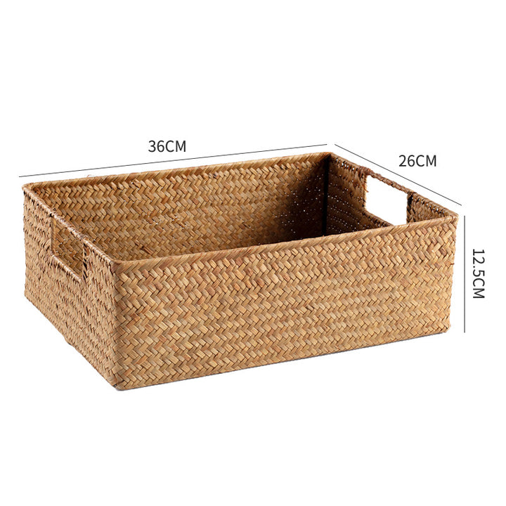 Natural Woven Storage Bin Bowlift