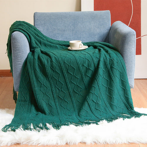 Textured Knit Scarf Bowlift