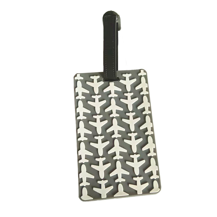 Unisex Luggage Tag with Creative Airplane Pattern Bowlift